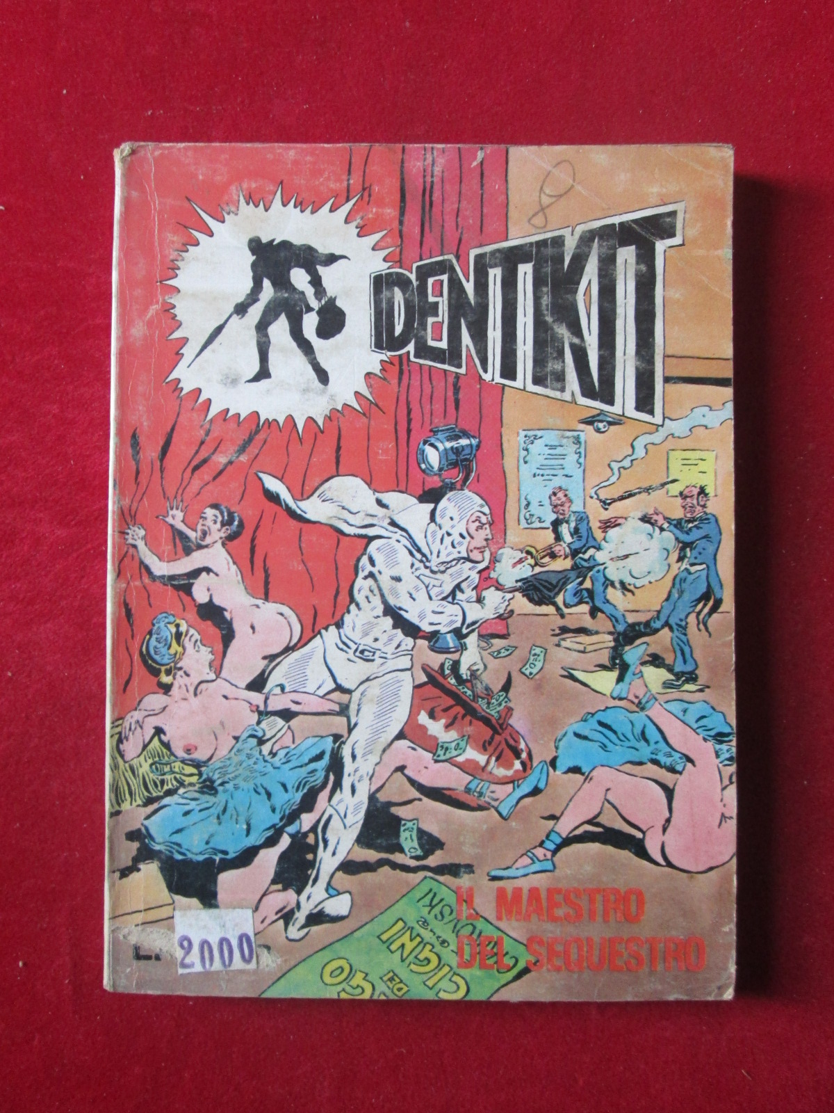 IDENTIKIT 1 1975 PUBLISTRIP FUMETTO EROTICO [SIT36]