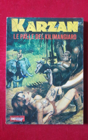 KARZAN 18 1976 EDIZIONI DEL VASCELLO FUMETTO EROTICO [SIT36]