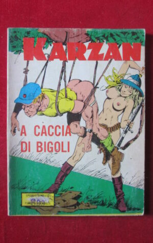 KARZAN 7 1976 EDIZIONI DEL VASCELLO FUMETTO EROTICO [SIT36]