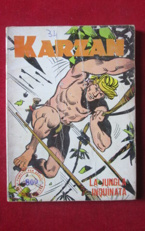 KARZAN 34 1978 EDIFUMETTO FUMETTO EROTICO [SIT36]