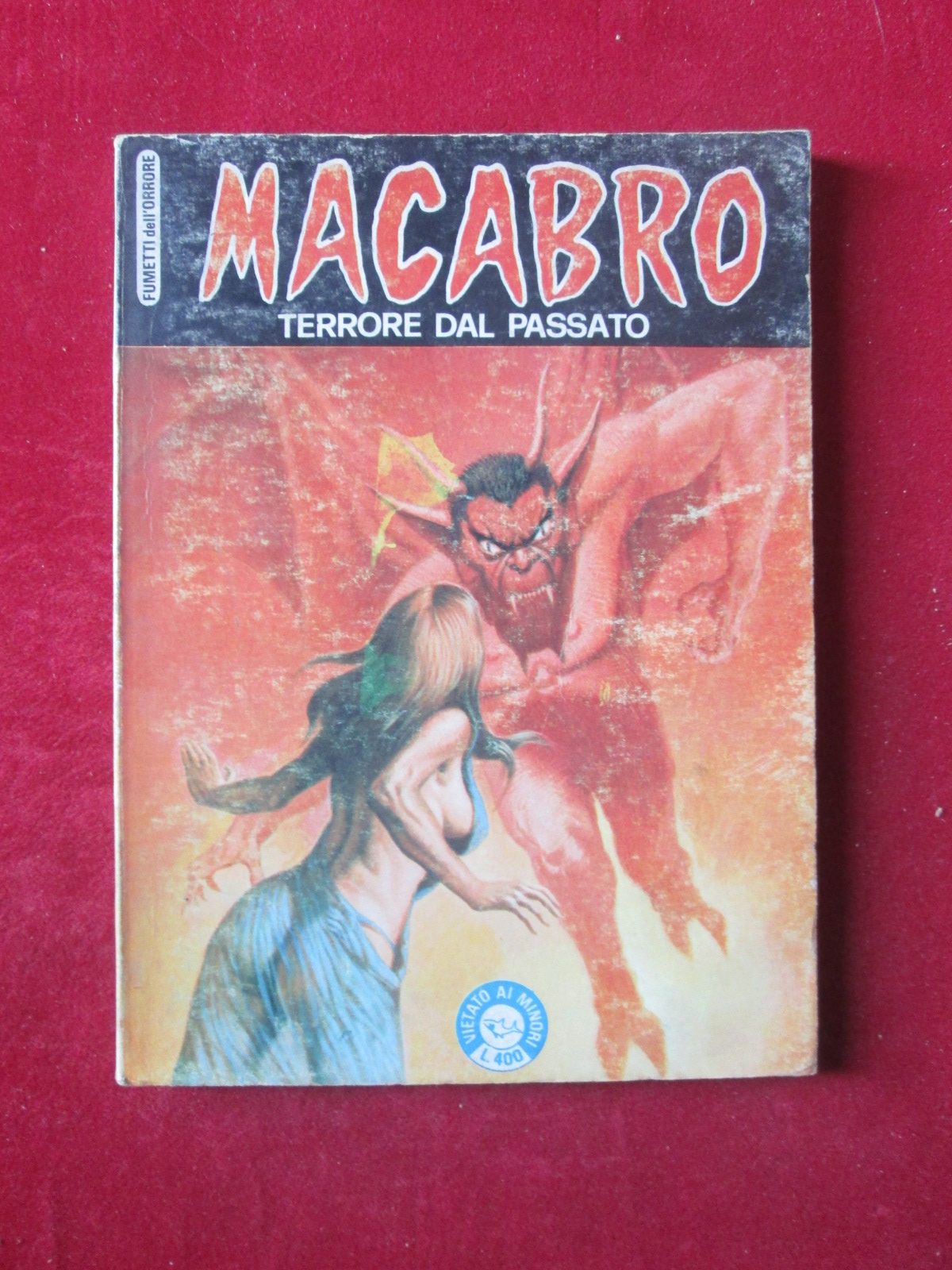 MACABRO 8 1980 EDIFUMETTO FUMETTO EROTICO [SIT36]