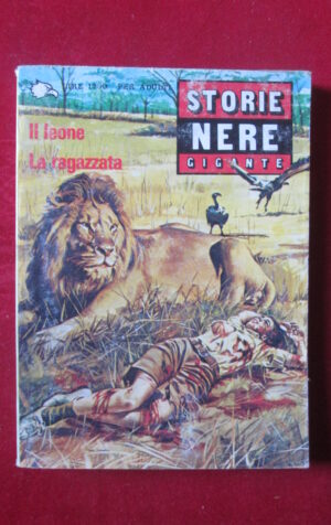 STORIE NERE GIGANTE 53 1982 PUBLISTRIP FUMETTO EROTICO [SIT37]