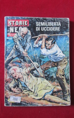 STORIE NERE 85 1980 PUBLISTRIP FUMETTO EROTICO [SIT37]