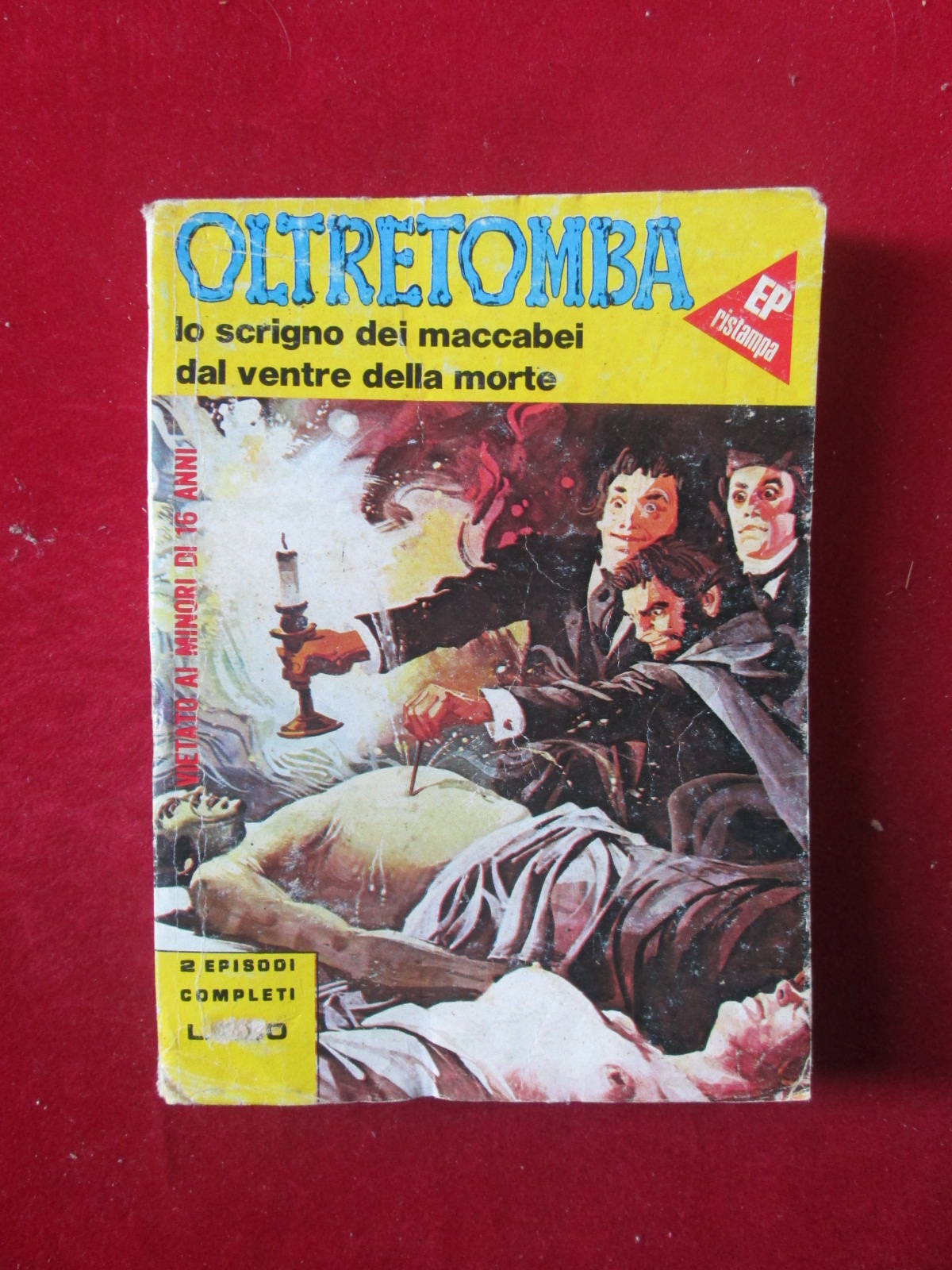 OLTRETOMBA COLLEZIONE 29 1979 EDIPERIODICI FUMETTO EROTICO [SIT37]