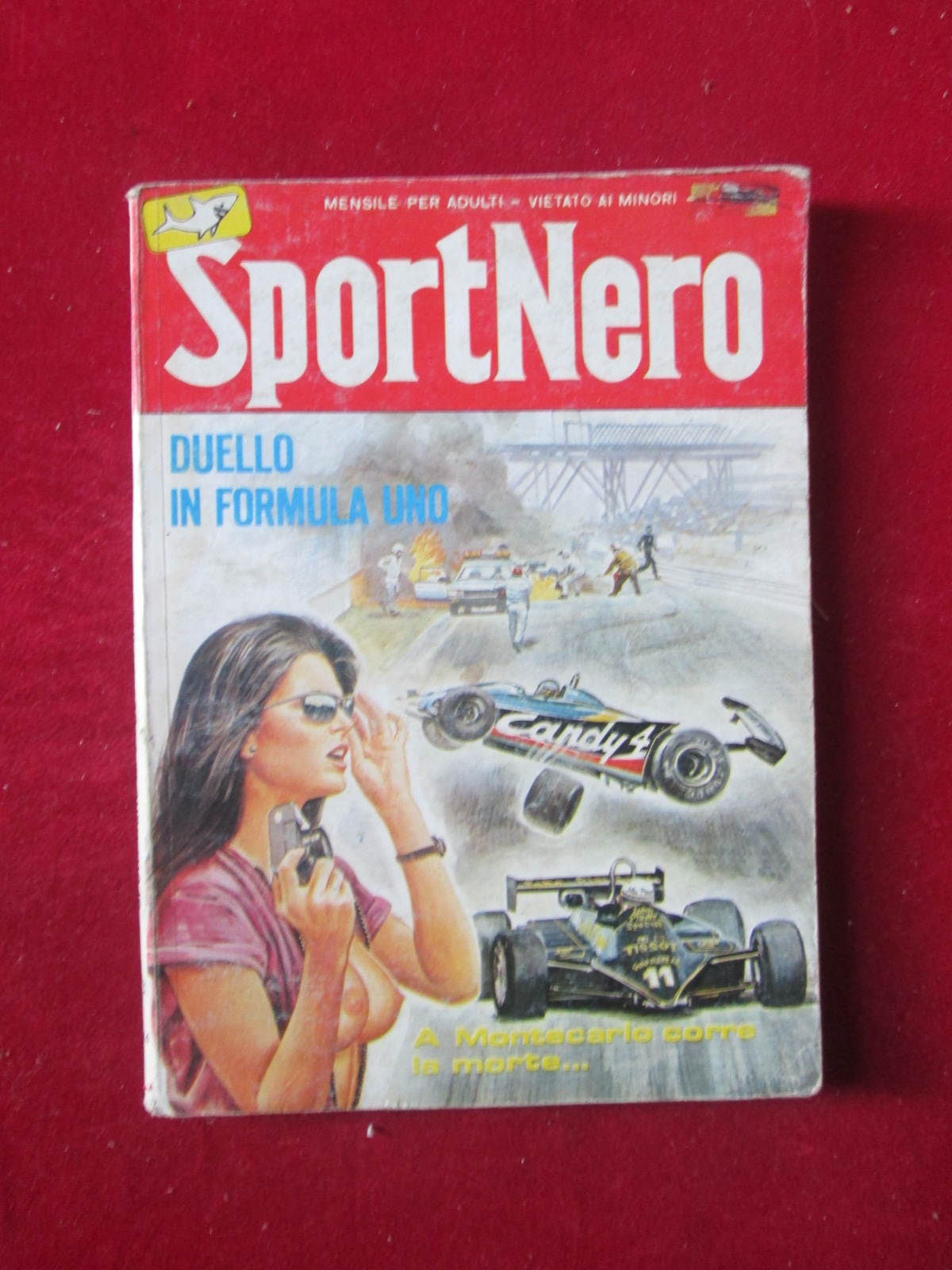 SPORT NERO 5 1984 EDIFUMETTO FUMETTO EROTICO [SIT37]
