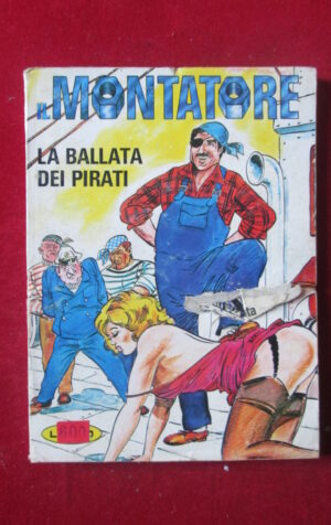 IL MONTATORE 83 1980 PUBLISTRIP FUMETTO EROTICO [SIT37]