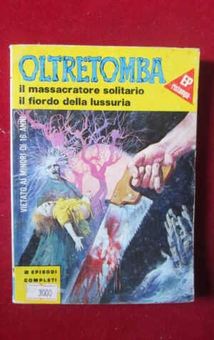 OLTRETOMBA COLLEZIONE 47 1980 EDIPERIODICI RISTAMPA FUMETTO EROTICO [SIT37]