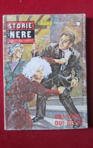 STORIE NERE 116 1982 PUBLISTRIP FUMETTO EROTICO [SIT37]