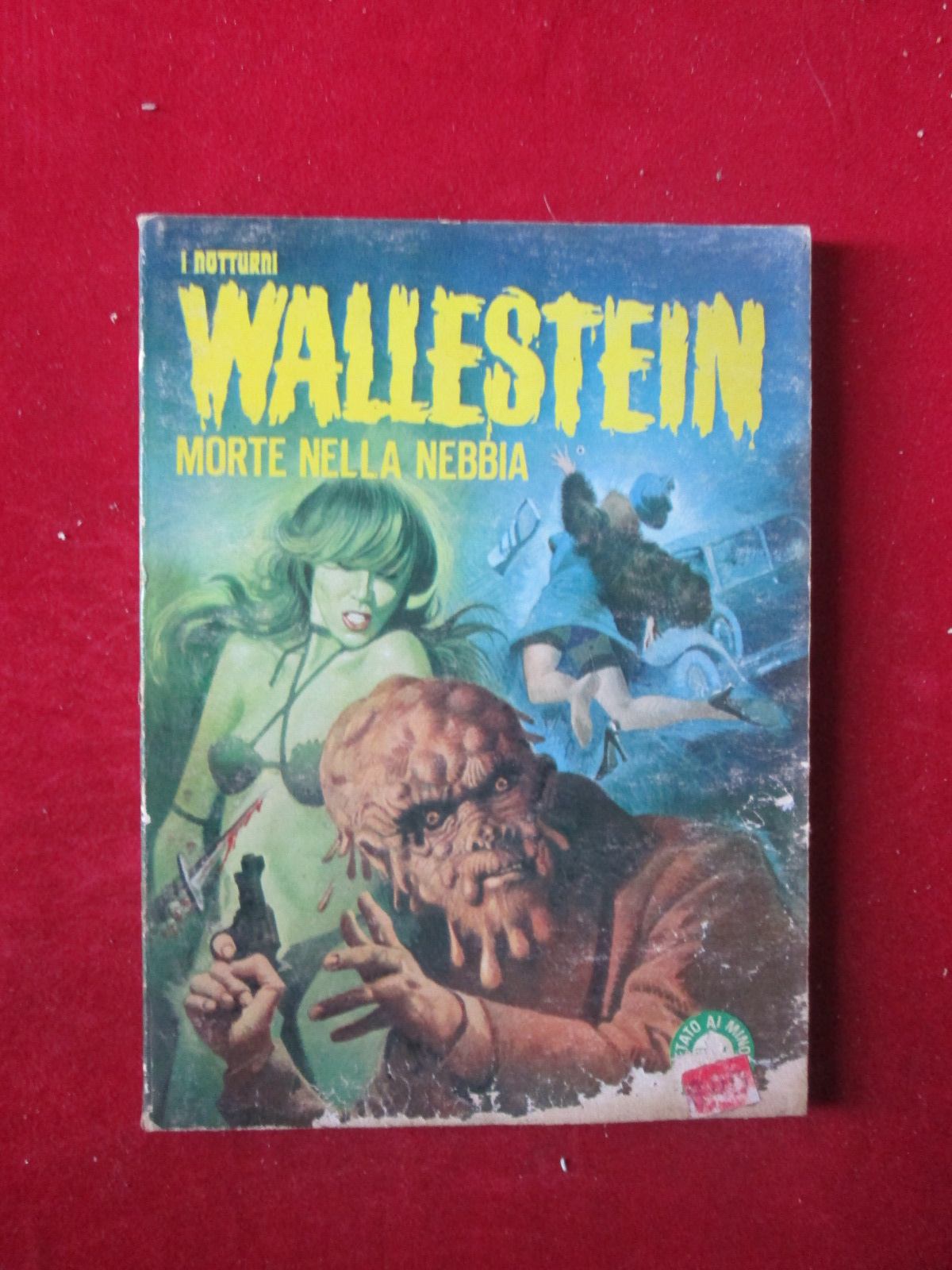 WALLESTEIN RISTAMPA 12 1980 EDIFUMETTO FUMETTO EROTICO [SIT37]