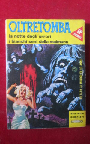 OLTRETOMBA COLLEZIONE 34 1979 EDIPERIODICI FUMETTO EROTICO [SIT37]