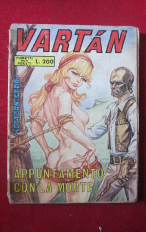 VARTAN 39 1971 FURIO VIANO EDITORE FUMETTO EROTICO [SIT37]