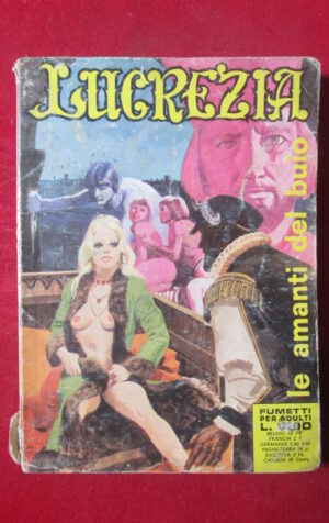 LUCREZIA 84 1972 EDIZIONI ERREGI FUMETTO EROTICO [SIT38]