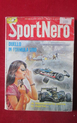 SPORT NERO 5 1984 EDIFUMETTO FUMETTO EROTICO [SIT38]