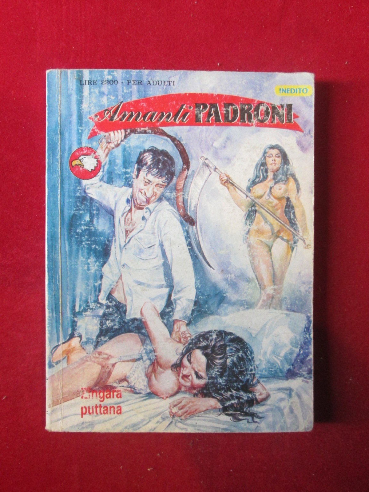 AMANTI PADRONI 3-4 1992 EDIPERIODICI FUMETTO EROTICO [SIT38]