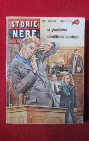STORIE NERE GIGANTE 59 1983 PUBLISTRIP FUMETTO EROTICO [SIT38]