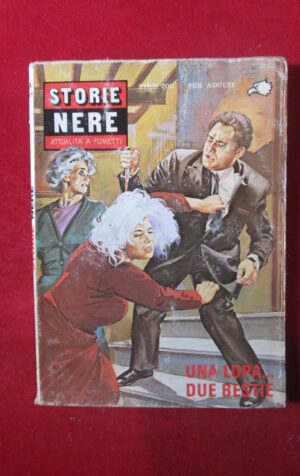 STORIE NERE 116 1982 PUBLISTRIP FUMETTO EROTICO [SIT38]