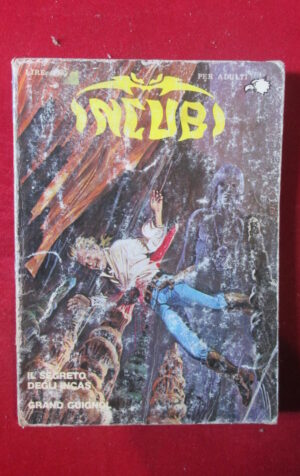 INCUBI 2 1982 EDIPERIODICI FUMETTO EROTICO [SIT38]