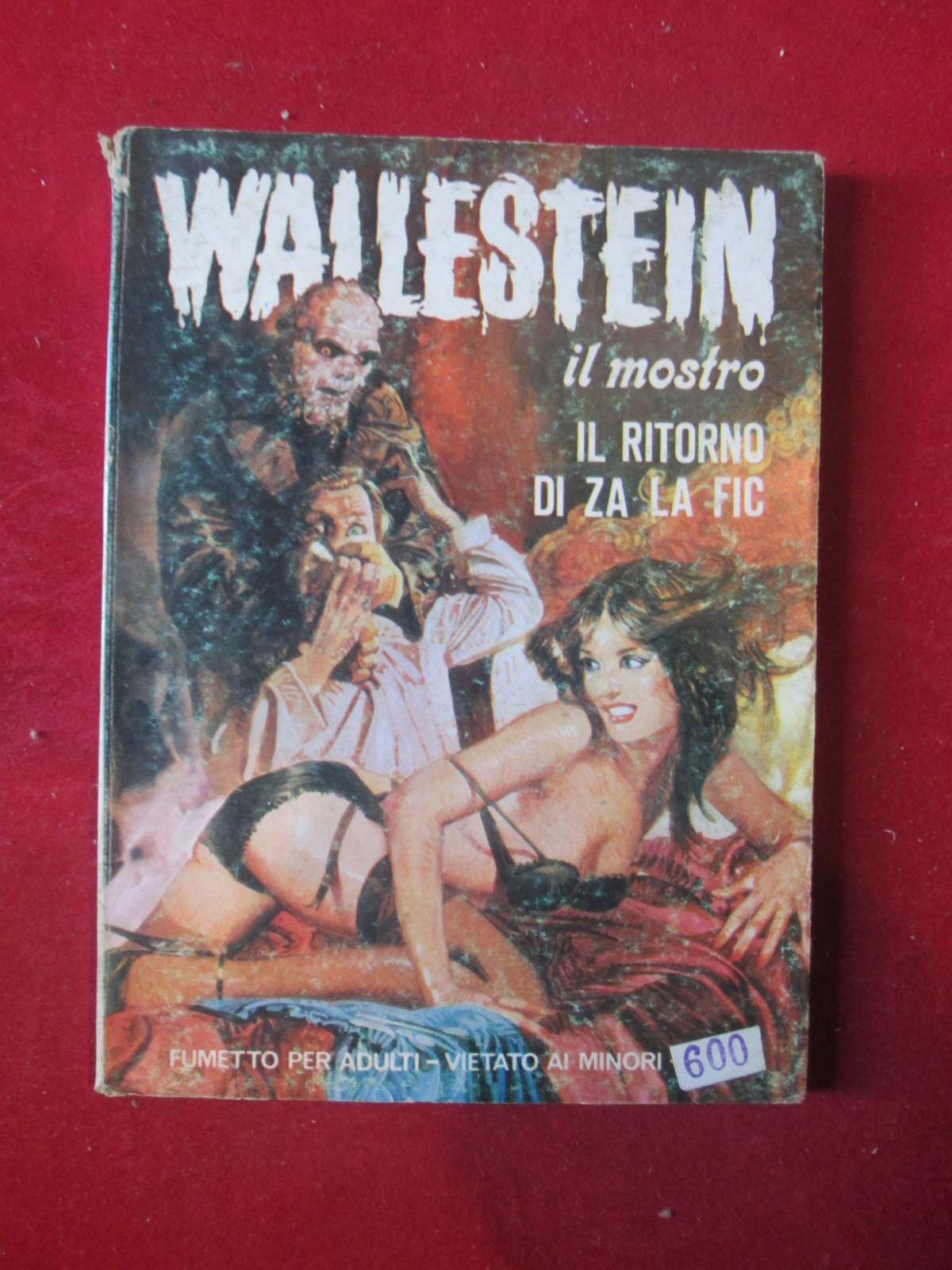 WALLESTEIN 74 1979 EDIFUMETTO FUMETTO EROTICO [SIT38]