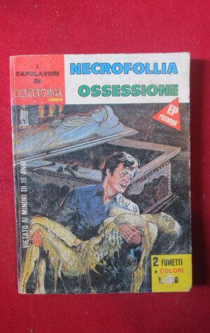 I CAPOLAVORI DI OLTRETOMBA COLORE 1 1978 EDIPERIODICI FUMETTO EROTICO [SIT38]