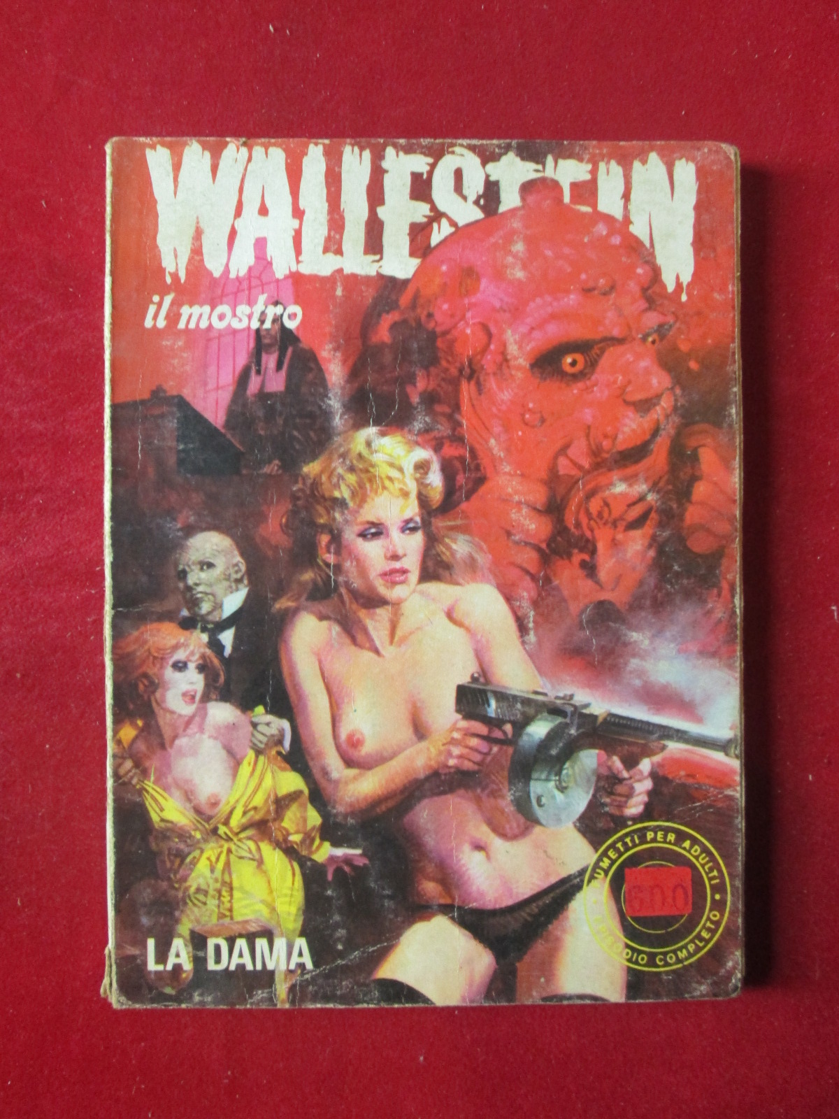 WALLESTEIN 55 1978 EDIFUMETTO FUMETTO EROTICO [SIT38]