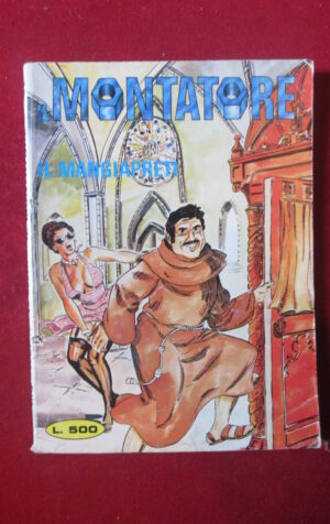 IL MONTATORE 98 1981 PUBLISTRIP FUMETTO EROTICO [SIT39]