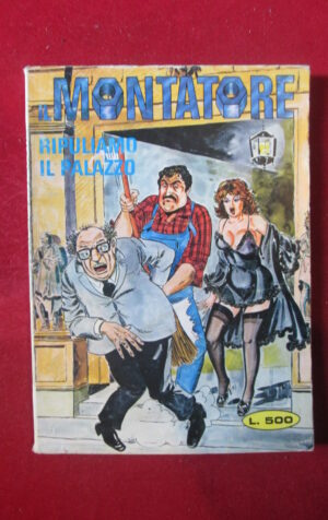 IL MONTATORE 99 1981 PUBLISTRIP FUMETTO EROTICO [SIT39]