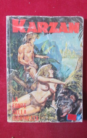 KARZAN 11 1976 EDIZIONI IL VASCELLO FUMETTO EROTICO [SIT39]