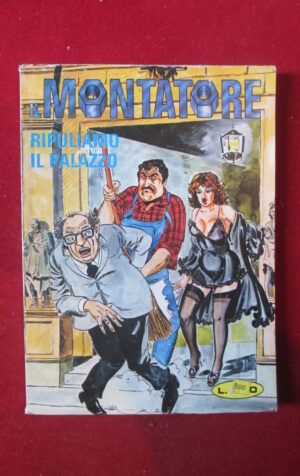 IL MONTATORE 99 1981 PUBLISTRIP FUMETTO EROTICO [SIT39]