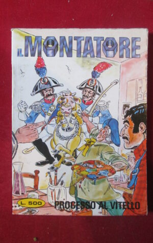 IL MONTATORE 95 1981 PUBLISTRIP FUMETTO EROTICO [SIT39]