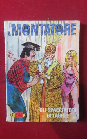 IL MONTATORE 80 1979 PUBLISTRIP FUMETTO EROTICO [SIT39]