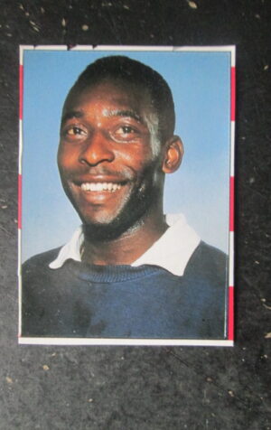 FIGURINA STICKER IL MIO MONDIALE GIORNALINO #34 PELE BRAZIL 1994 [AF3]