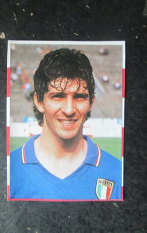 FIGURINA STICKER IL MIO MONDIALE GIORNALINO #37 PAOLO ROSSI [AF3]