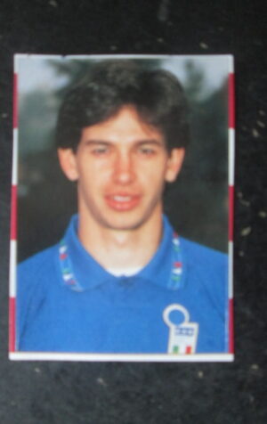 FIGURINA STICKER IL MIO MONDIALE GIORNALINO #12 DEMETRIO ALBERTINI [AF3]
