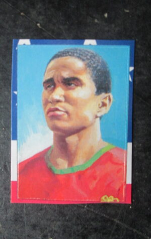 FIGURINA STICKER IL MIO MONDIALE GIORNALINO #62 EUSEBIO [AF3]
