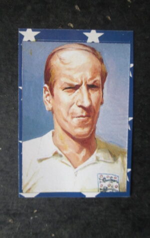 FIGURINA STICKER IL MIO MONDIALE GIORNALINO #60 BOBBY CHARLTON [AF3]