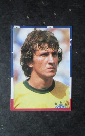 FIGURINA STICKER IL MIO MONDIALE GIORNALINO #82 ZICO [AF3]