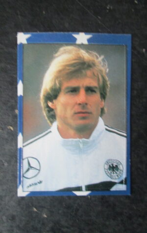 FIGURINA STICKER IL MIO MONDIALE GIORNALINO #111 JURGEN KLINSMANN [AF3]
