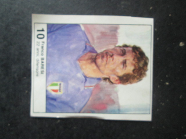 FIGURINA STICKER MUNDIAL 1982 GIORNALINO #10 FRANCO BARESI ITALIA [AF3]