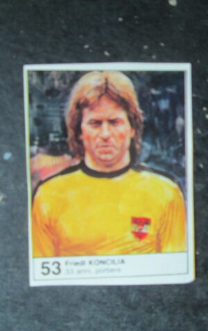 FIGURINA STICKER MUNDIAL 1982 GIORNALINO #53 FRIEDL KONCILIA AUSTRIA [AF3]