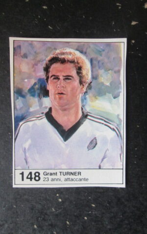 FIGURINA STICKER MUNDIAL 1982 GIORNALINO #148 GRANT TURNER NUOVA  ZELANDIA [AF3]