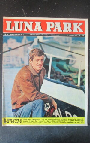 LUNA PARK  5 1963 JEAN PAUL BELMONDO RIVISTA FOTOROMANZI [C36A]