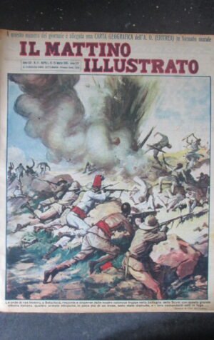 MATTINO ILLUSTRATO 11 1936 MANIFESTO FIERA DEL LEVANTE [G795]
