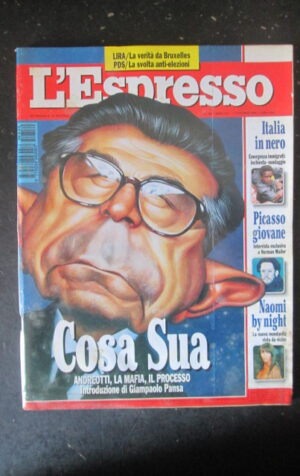 ESPRESSO  39 1995 ANDREOTTI LA MAFIA IL PROCESSO  [M10C]