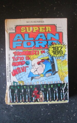 ALAN FORD SUPER RACCOLTA COMPRENDE  I NUMERI 187 188 189 [G417]