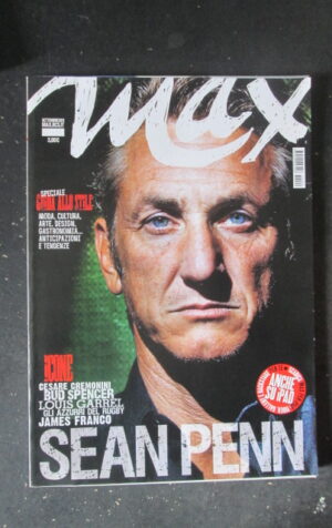 MAX 9 2011 SEAN PENN CESARE CREMONINI BUD SPENCER  [G128O]