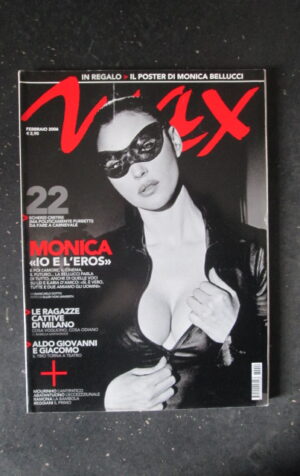 MAX 2 2006 MONICA BELLUCCI MOURINHO ALDO GIOVANNI E GIACOMO  [G68Z]