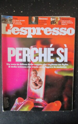 ESPRESSO 3 2005 VERONESI DOSSIER IRAQ  [DV37]
