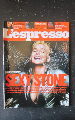 ESPRESSO 31 2005 SHARON STONE FAZIO DOSSIER TERRORISMO  [DV37]