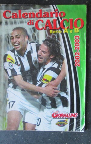 CALENDARIO DI CALCIO SERIE A - B 2002-2003 SUPPL. GIORNALINO 35 2002 [GS41]