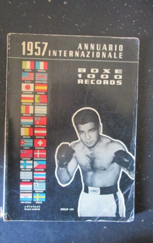 ANNUARIO INTERNAZIONALE BOXE 1957 EDIZIONI BOXE-MATCH [GS41]